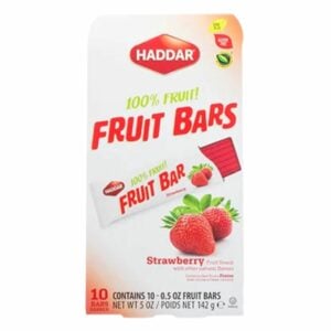 Haddar Strawberry Fruit Bars