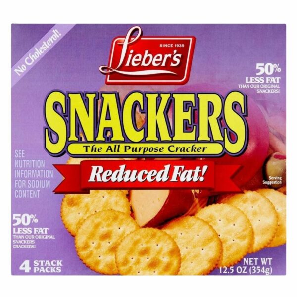 Liebers Reduced Fat Snackers