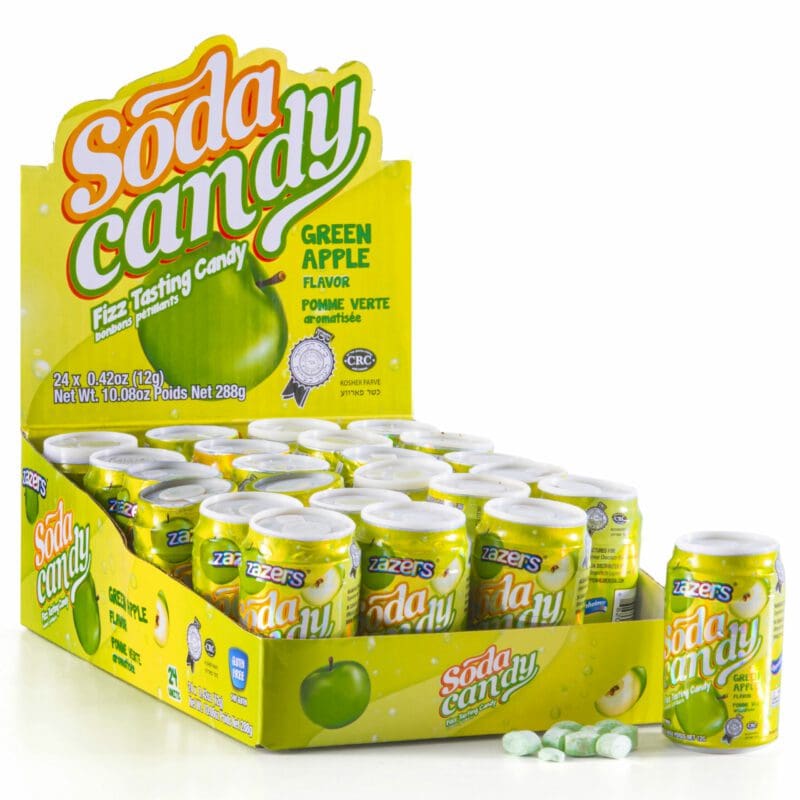 Zazers Geen Apple Soda Candy