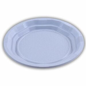 40 Small 7inch Classic White Plastic Plates