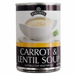 Rakusen’s Carrot & Lentil Soup
