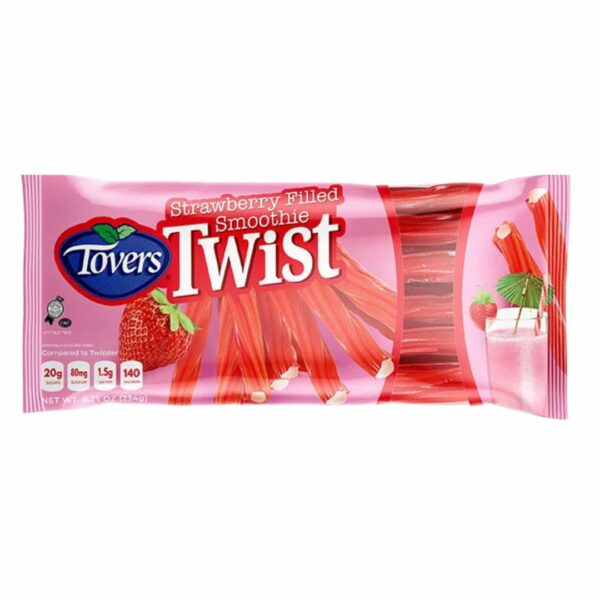 Tovers Strawberry Filled Smoothie Twist