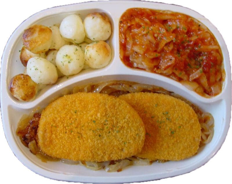 Hermolis Vegetarian Schnitzel with Vegetable