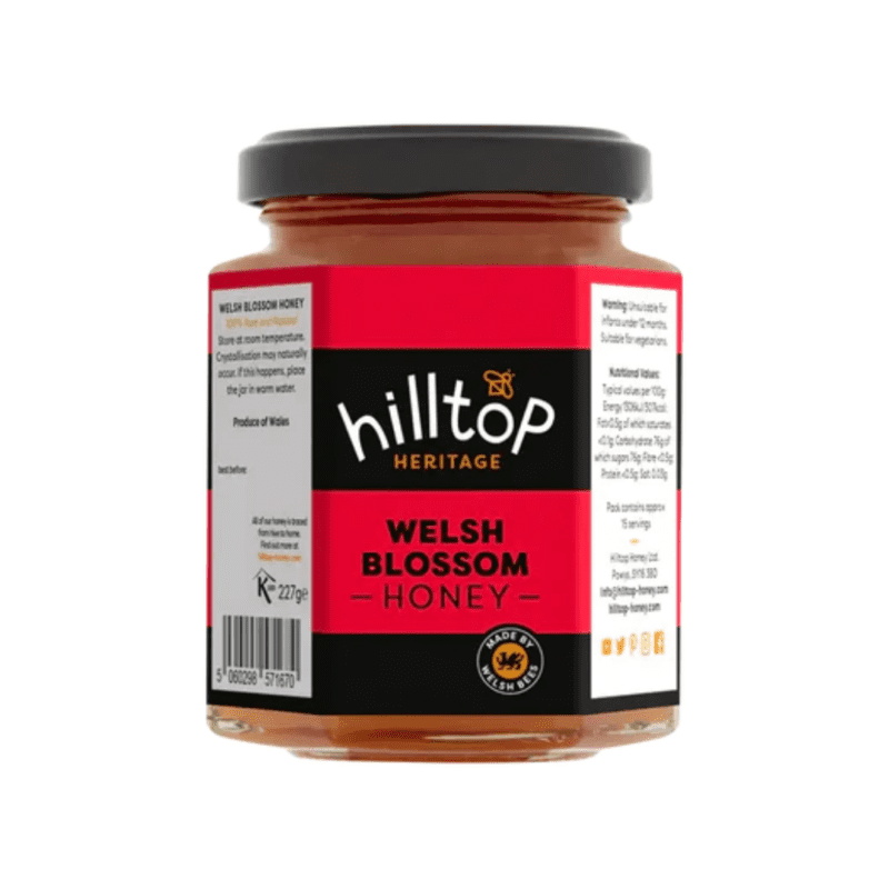 Hilltop Welsh Blossom Honey in Jar