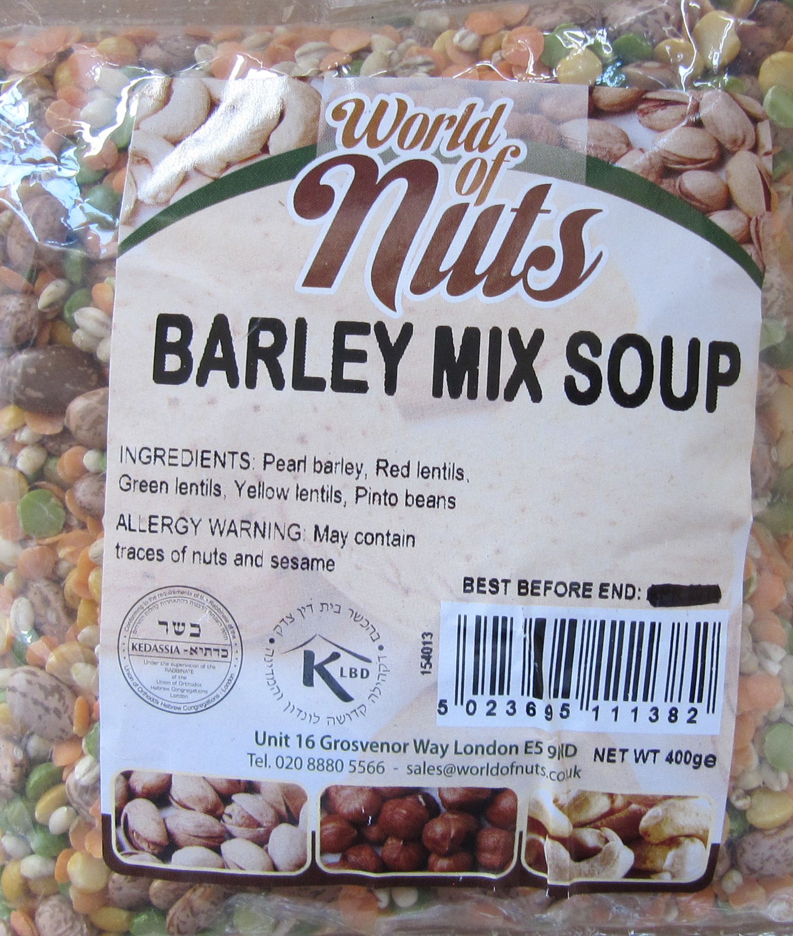 Leket Barley Soup Mix | Sabeny