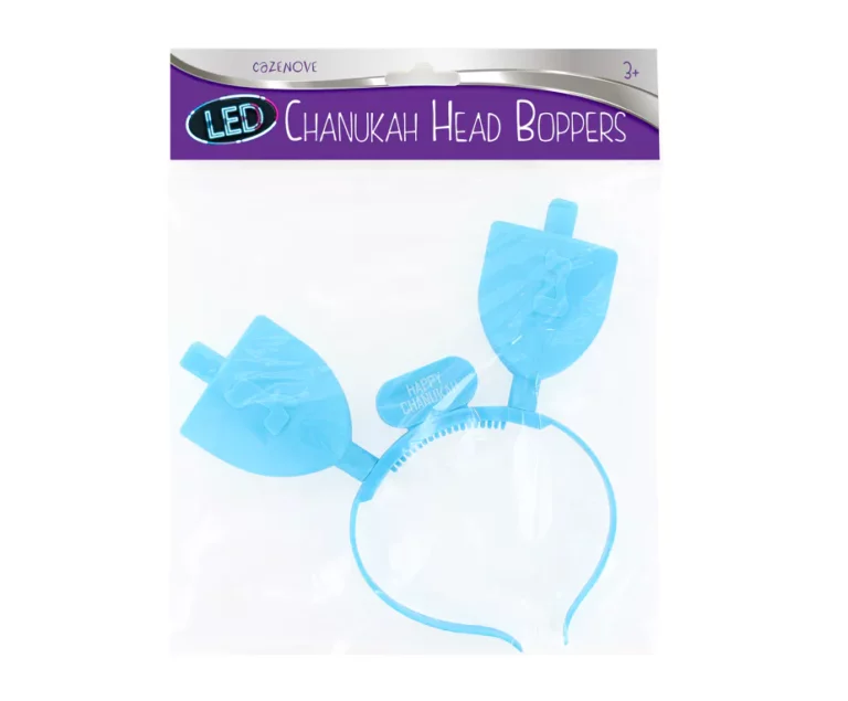 Chanukah LED Dreidel head boppers