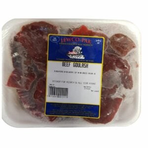 Lewco Pak Goulash Beef