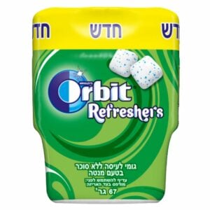 Orbit Refreshers Spearmint Bottle
