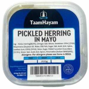 Taam Hayam Herring in Mayonnaise