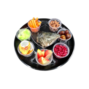 Ready Simanim Plate | Rosh Hashanah