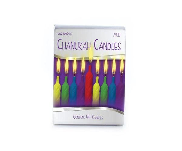 44 Chanukah Coloured Candles