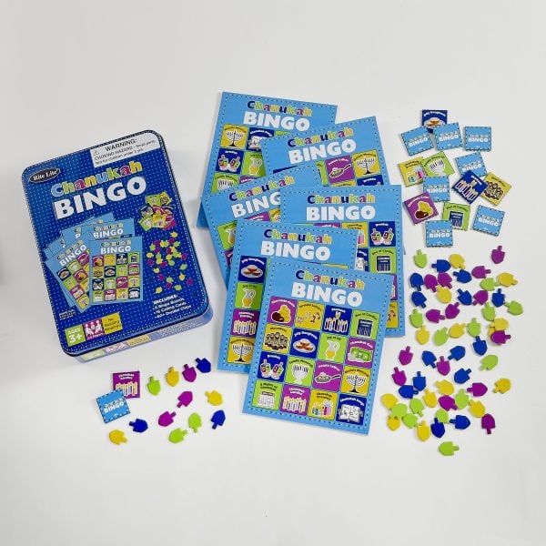 Chanukah Bingo Game in Collectible Tin