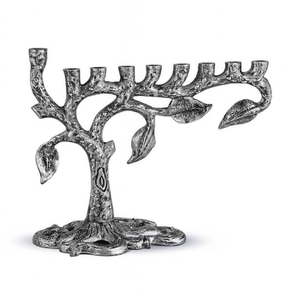 Artistic Tree of Life Menorah