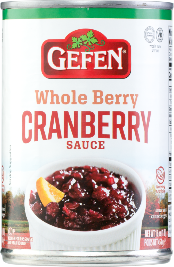 Gefens Whole Berry Cranberry Sauce