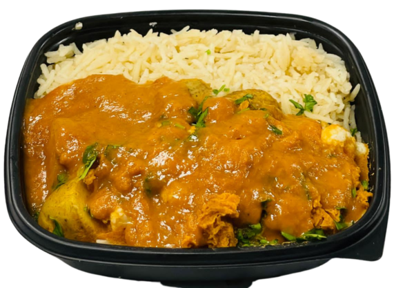 1070 Makhani Curry with Basmati Rice (Gluten Free)