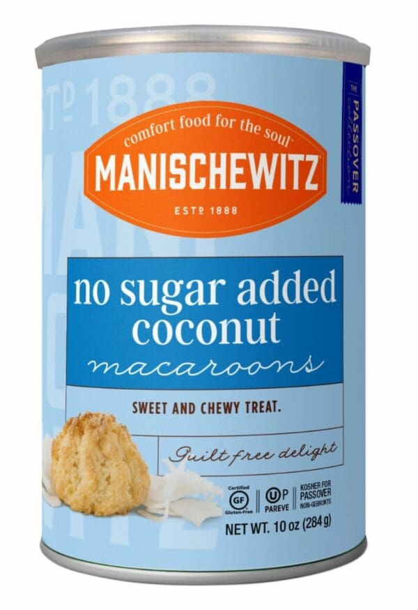 Manischewitz Coconut Sugar Free Passover Macaroons