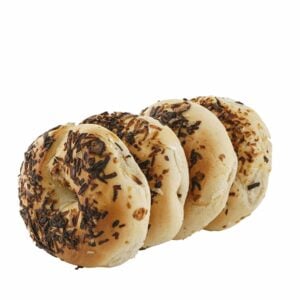 Just Baked Onion Bagels Pack of 4