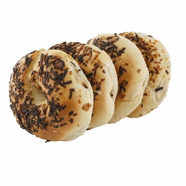 Just Baked Onion Bagels Pack of 4