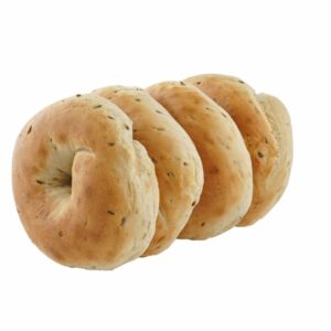 Just Baked Rye Bagels Pack Of 4