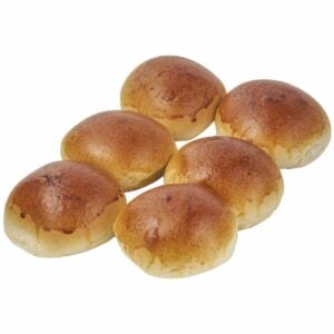 Round Burger Rolls Pack of 6