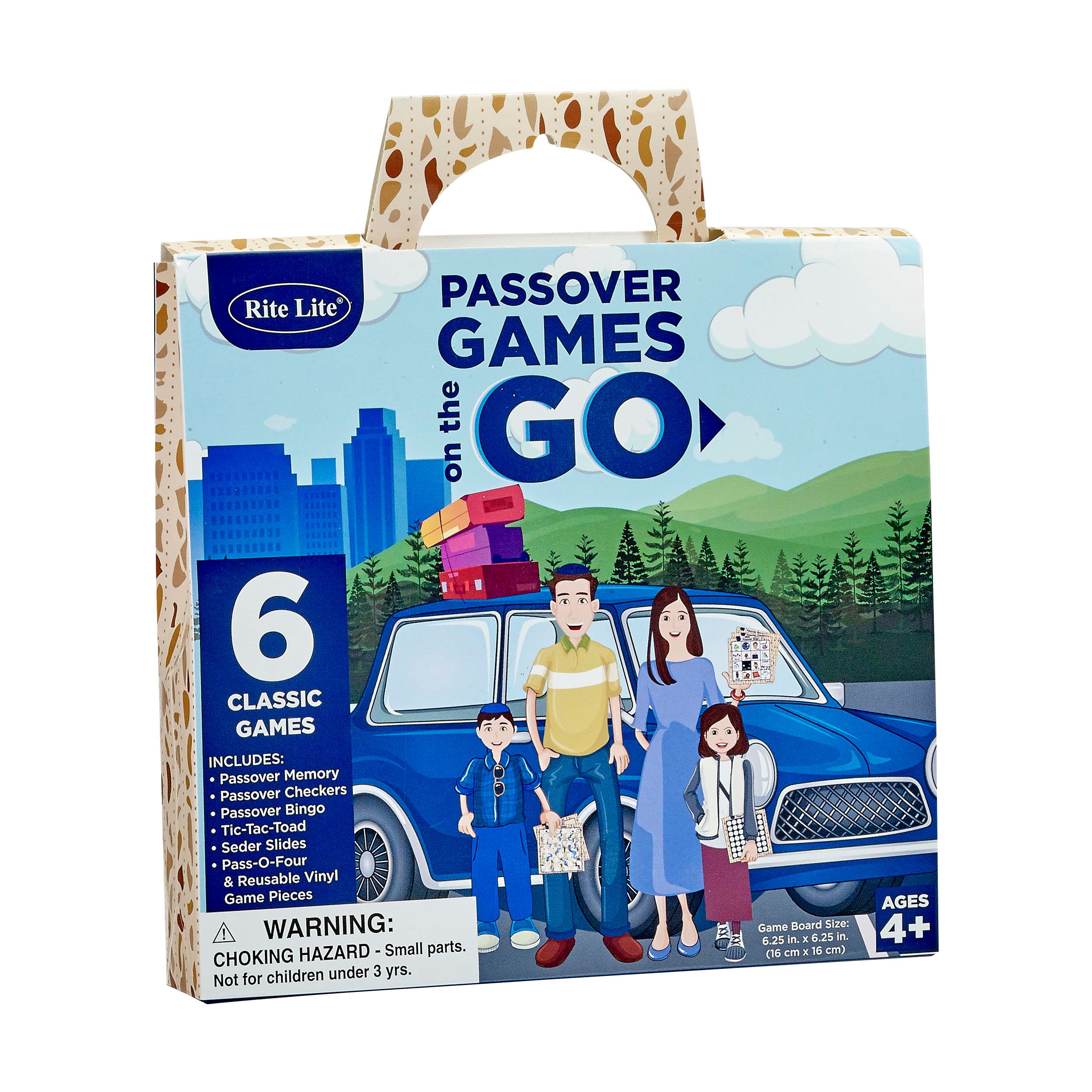 Passover 6 Games On-The-Go