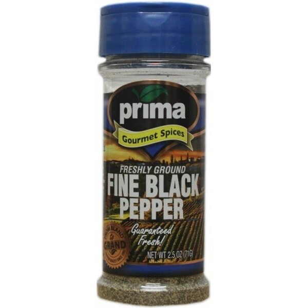 Prima Spice Fine Black Pepper