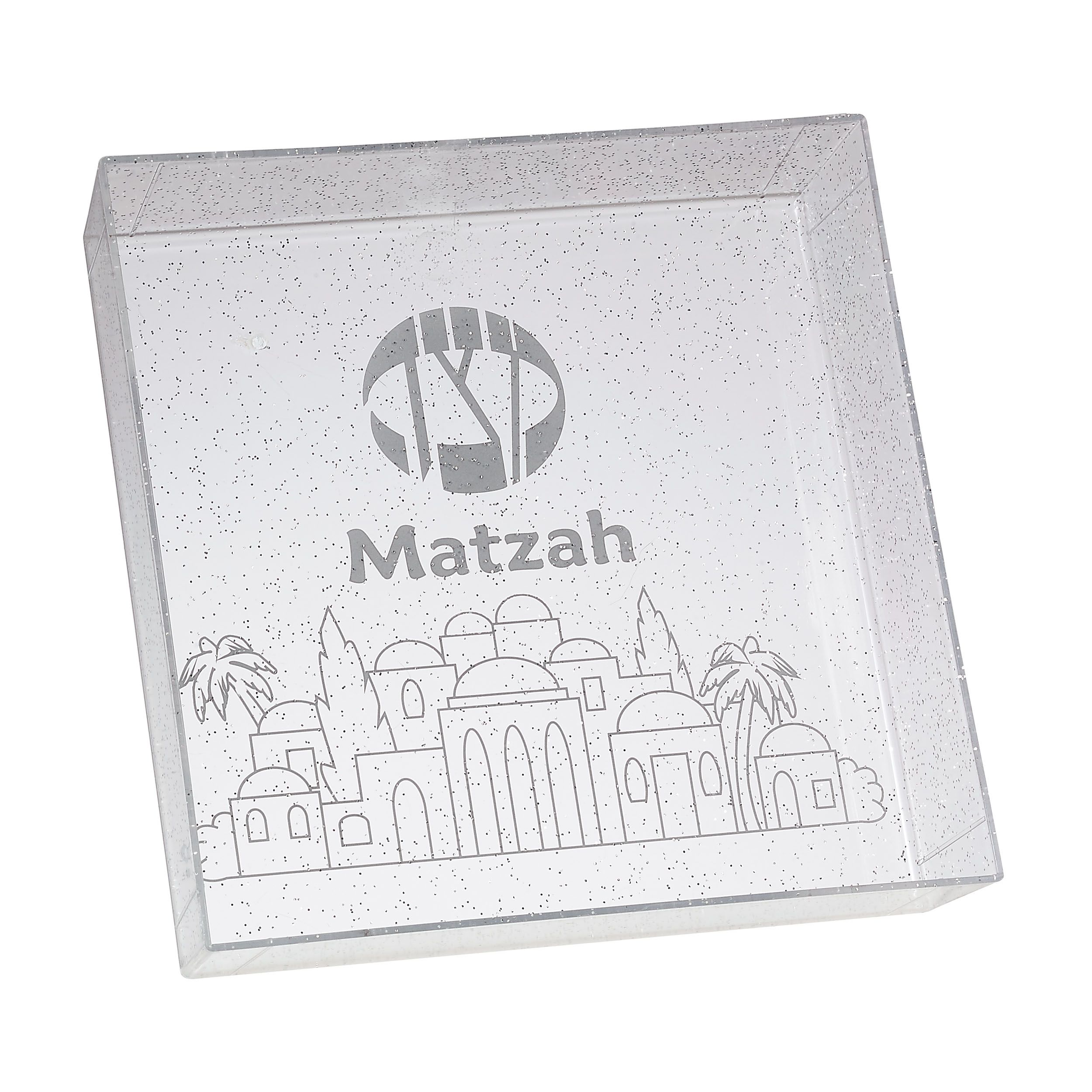 Clear Matzah Tray