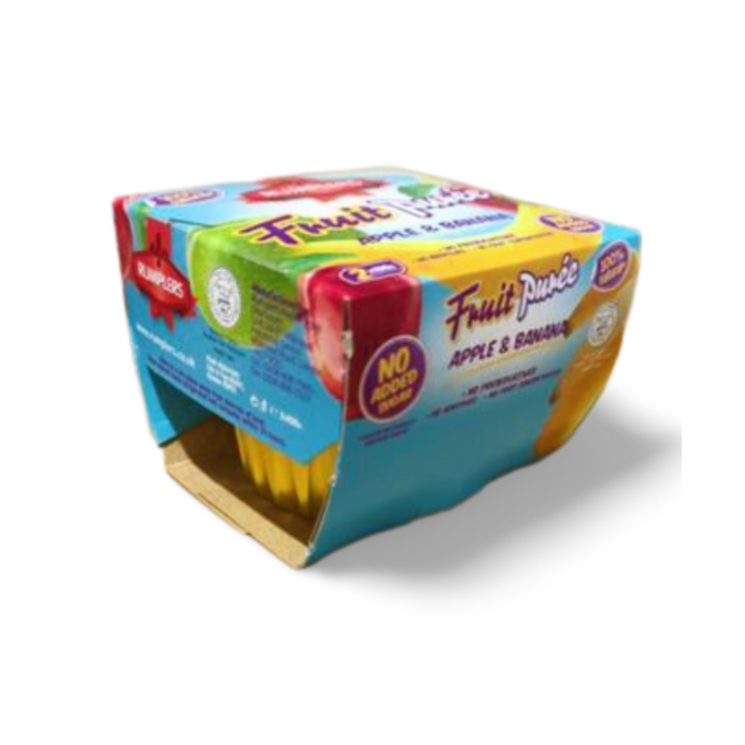 Rumplers 2 Apple & Banana Fruit Puree