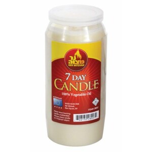 7 Day Yahrzeit Candle