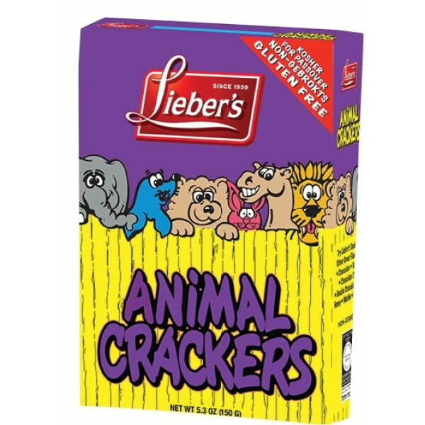 Liebers Gluten Free Animal Cookies