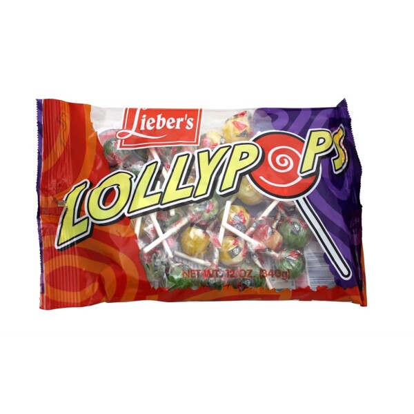 Liebers Large Pack Multi Color Ball Lollypop