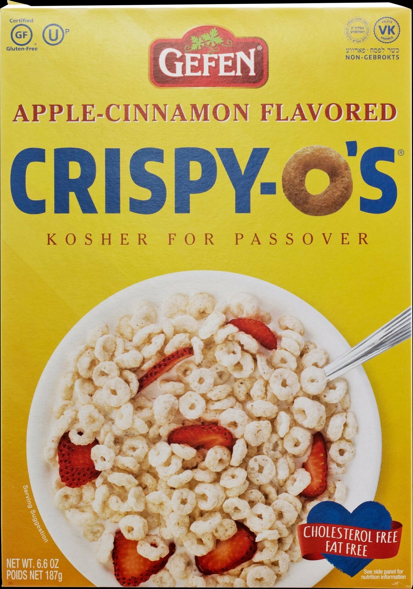 Gefens Crispy O's Apple & Cimnamon Loops