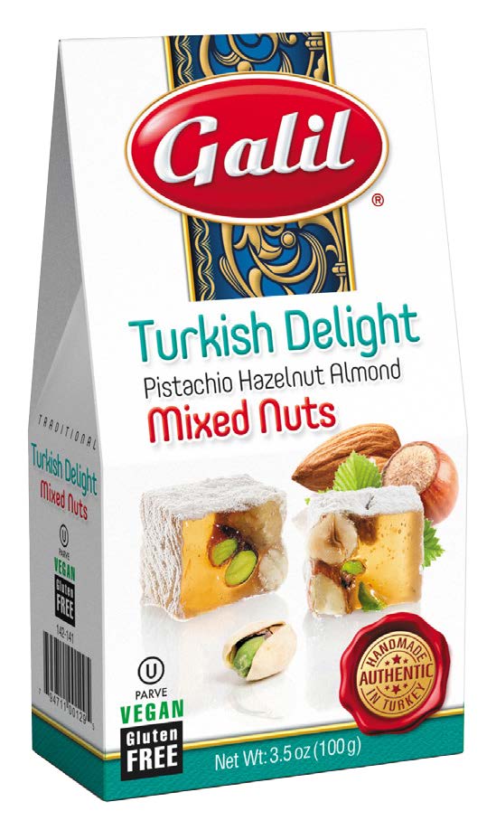 Galil Mixed Nuts Turkish Delight
