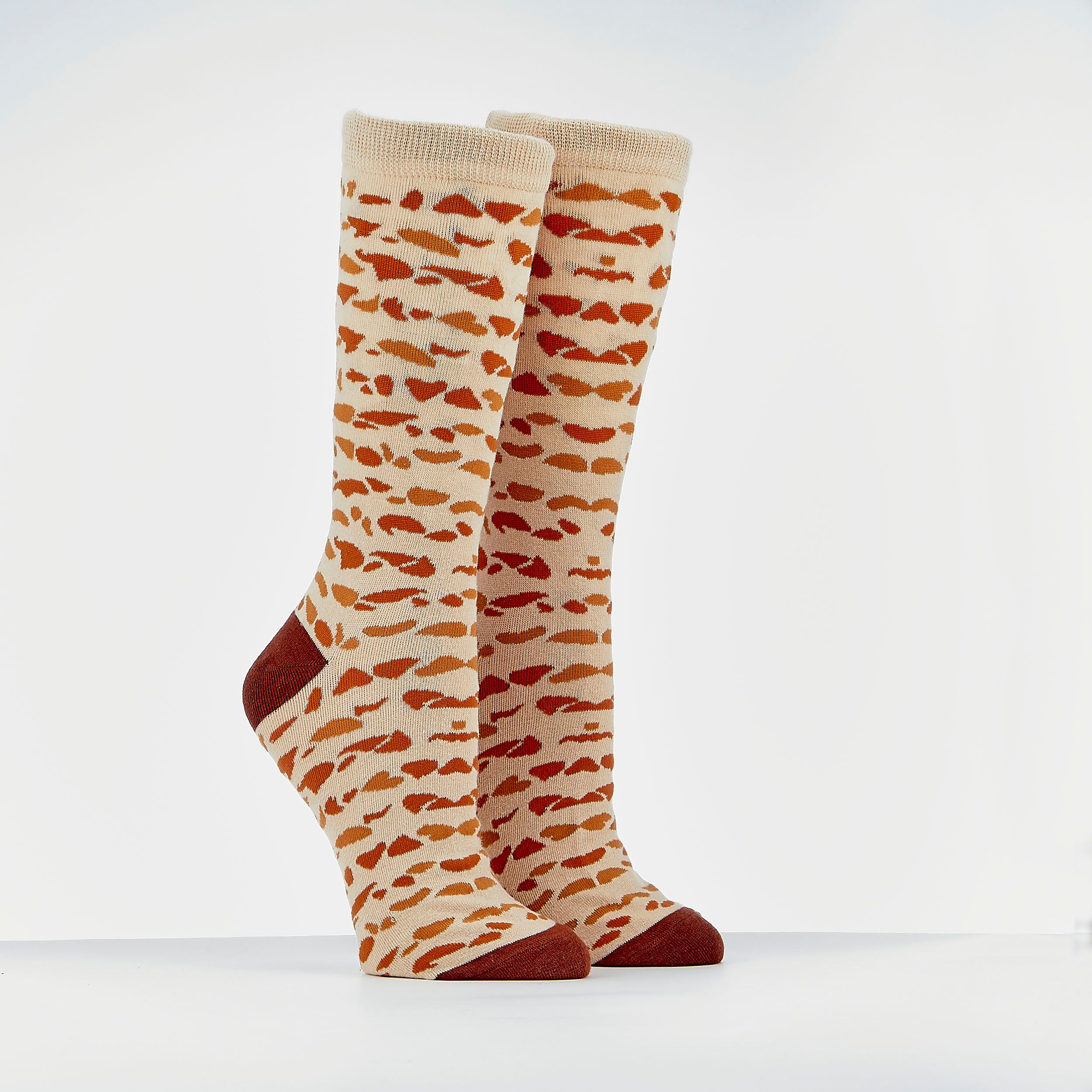 Passover Matzah Pattern Adult Socks