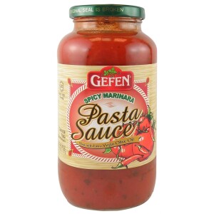 Gefens Passover Spicy Marinara Pasta Sauce