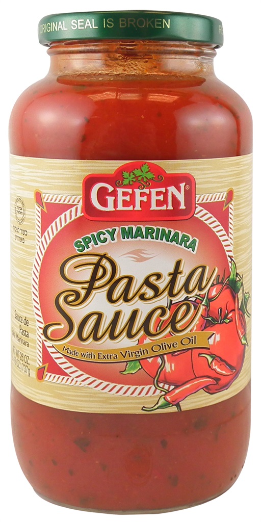 Gefens Passover Spicy Marinara Pasta Sauce