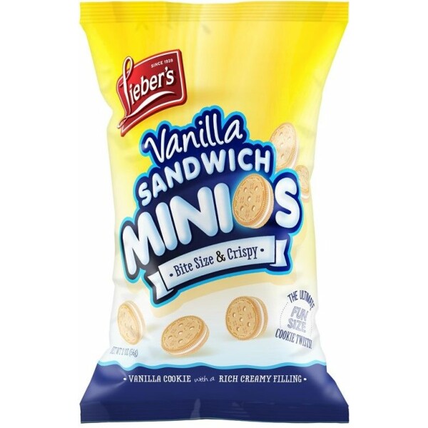 Liebers Vanilla Minios Sandwich Cookies