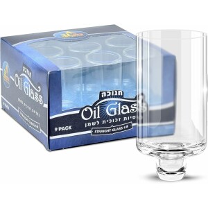 Ner Mitzvah 9 Medium Oil Glass Cups