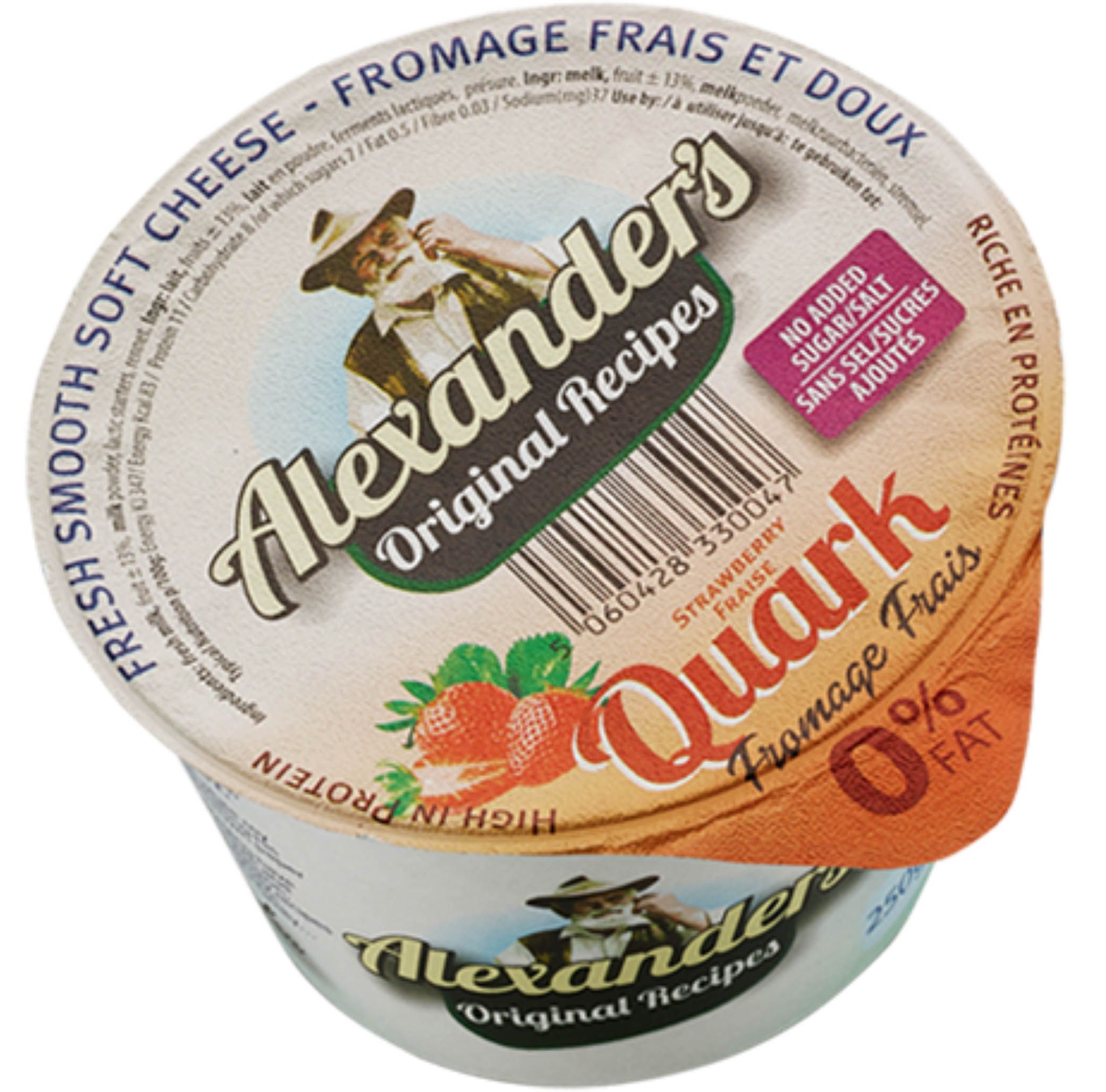 Alexander's 0% Strawberry Quark