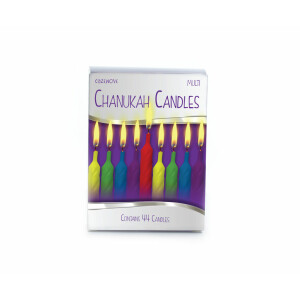 44 Chanukah Coloured Candles