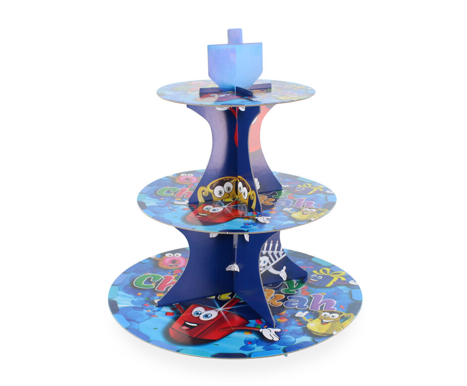 Happy Chanukah Cake Stand