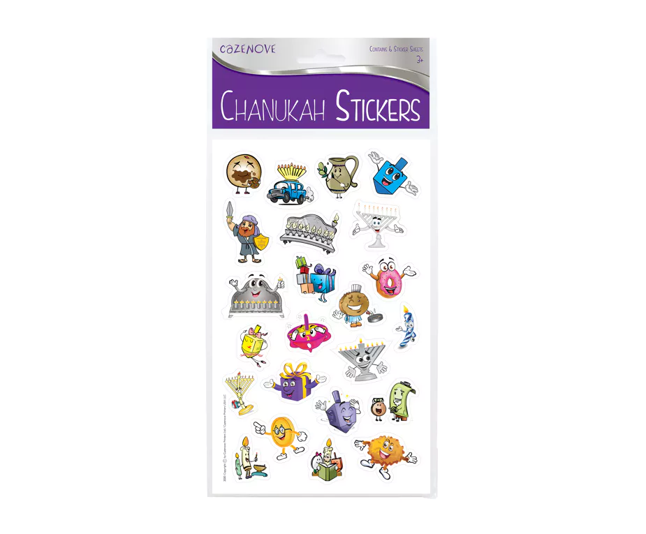 Chanukah Stickers Sheet