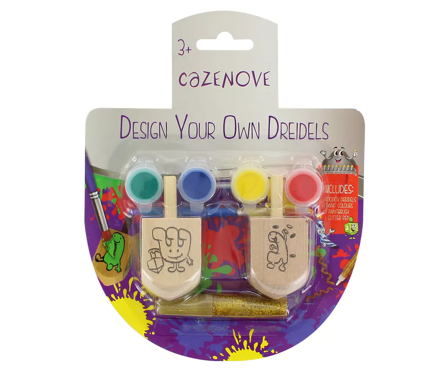 2 Design Your Own Chanuka Dreidels