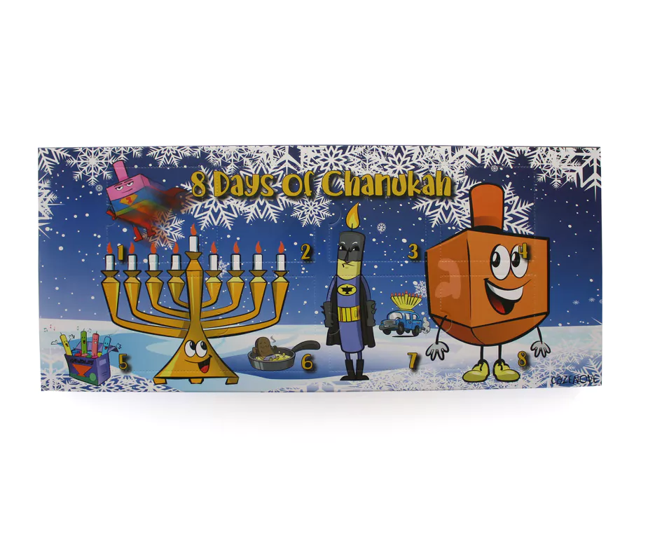 Eight Days of Chanukah Window Gift