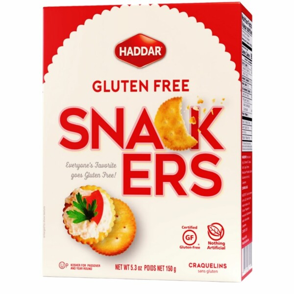 Haddar Gluten Free Ritz Snackers