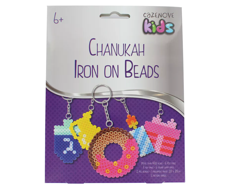 Chanukah Iron On Beads Craft