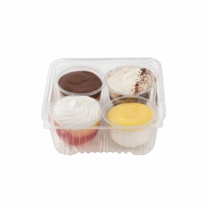 Just Baked 4 Parve Mixed Desserts Cups
