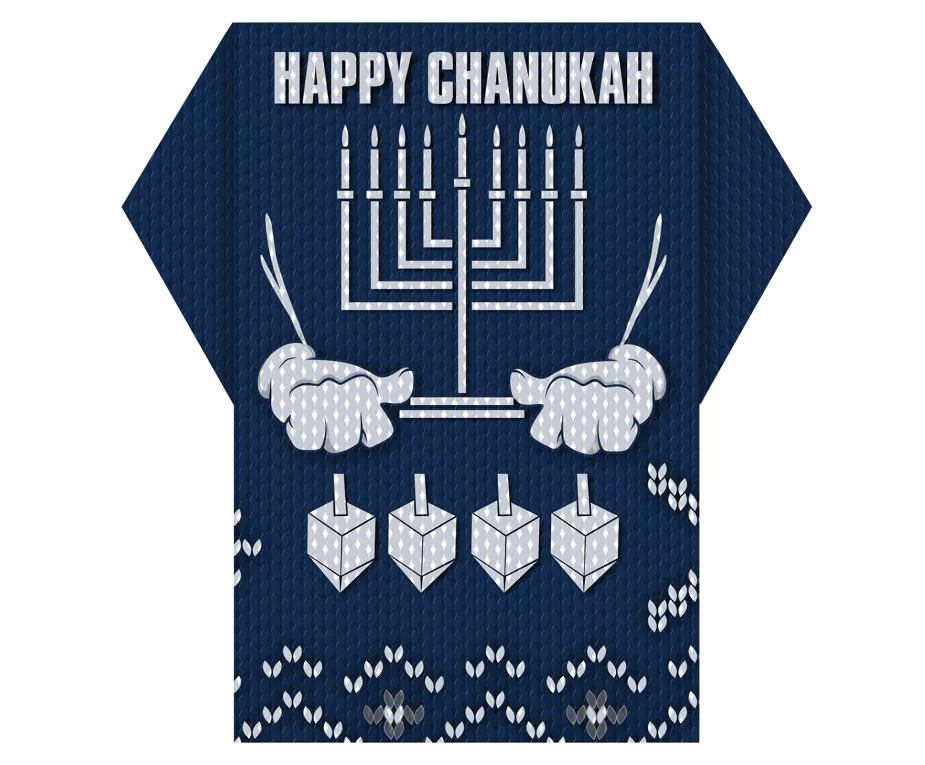Chanukah Ugly Sweater 10 Napkins