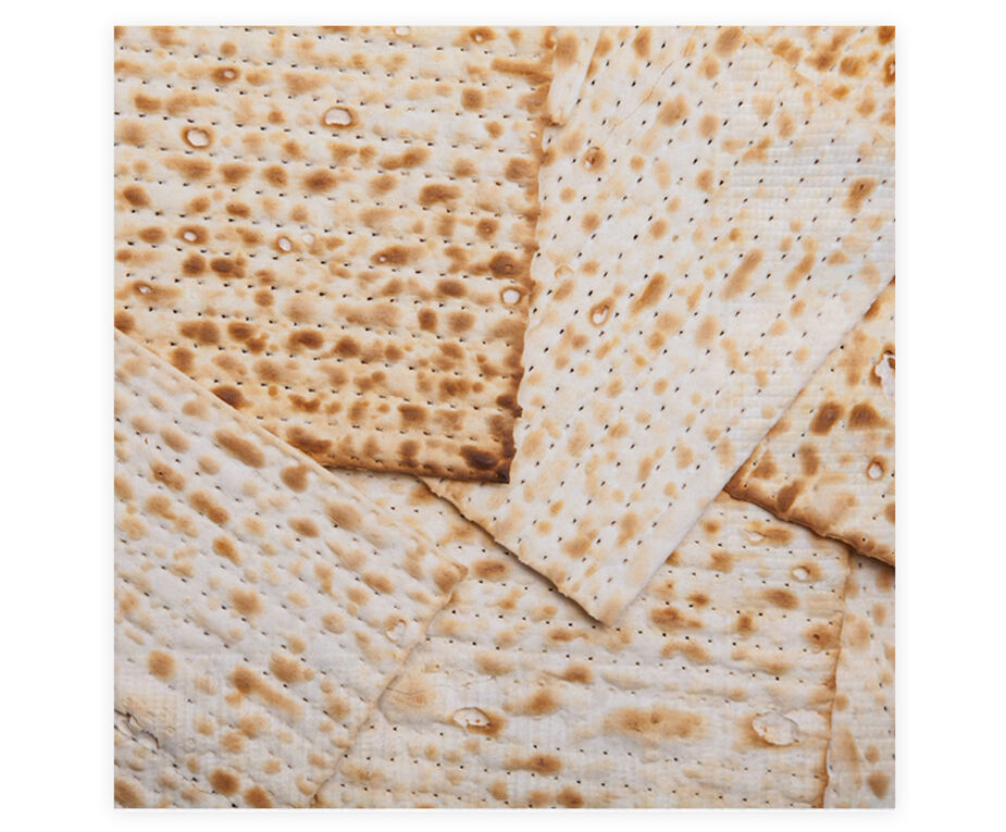 20 Passover Matzos Napkins Kosher 2026 UK – Seder Table Napkins