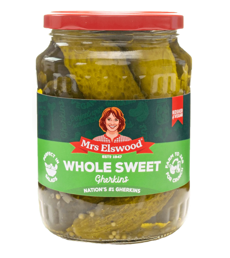 Mrs Elswood Passover Whole Sweet Cucumbers